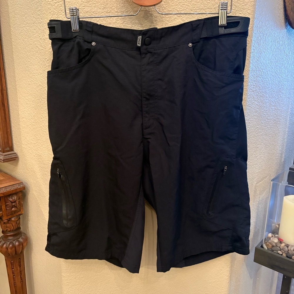 ZOIC Men Black Athletic Shorts Size 2XL-No Liner